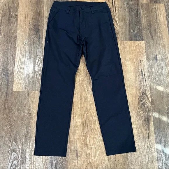 BYLT Everyday Pant 2.0 Mens 34 Tall 34x32 Slim Fit Navy Stretch Performance - Picture 3 of 16